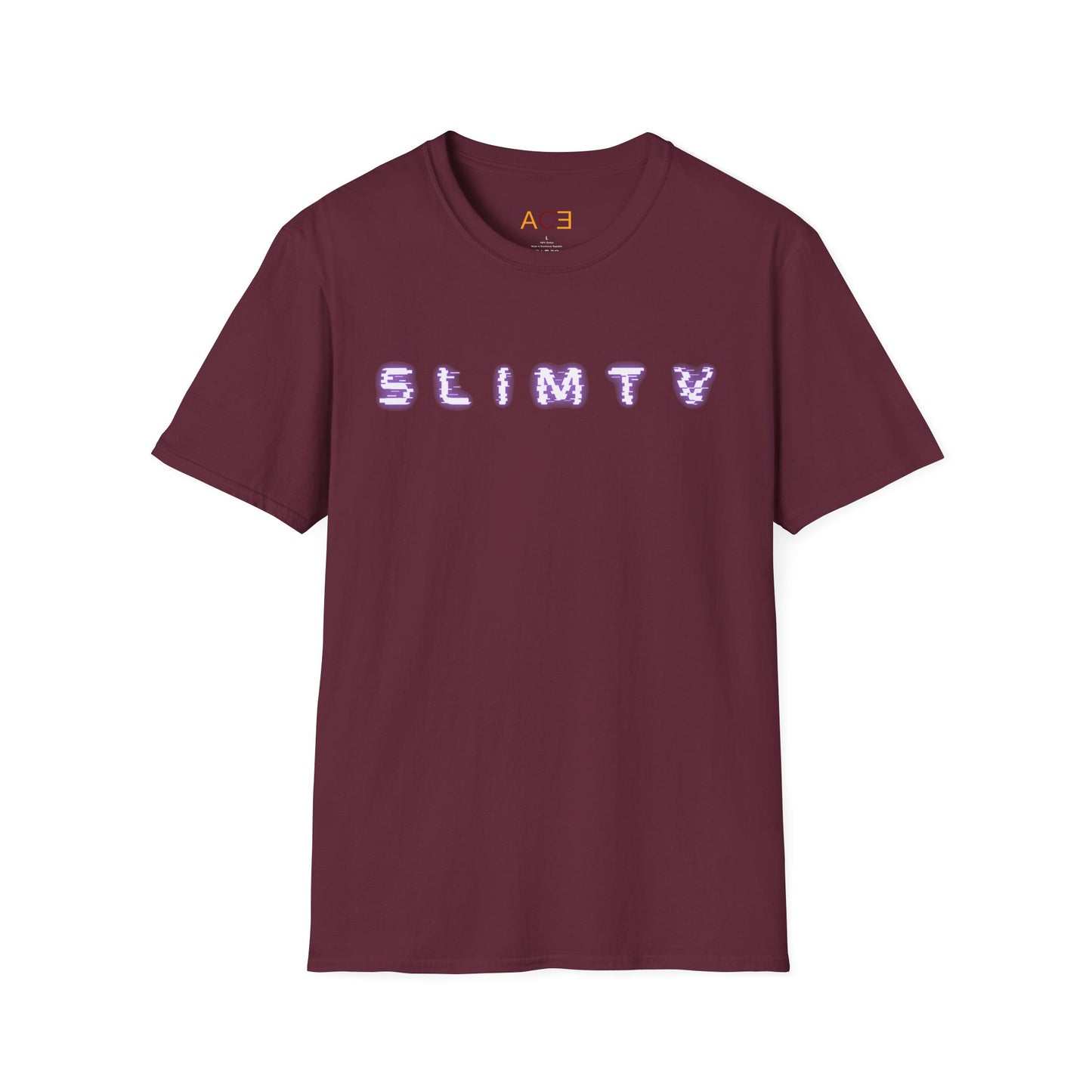 Slim TV Glitch Unisex T-Shirt