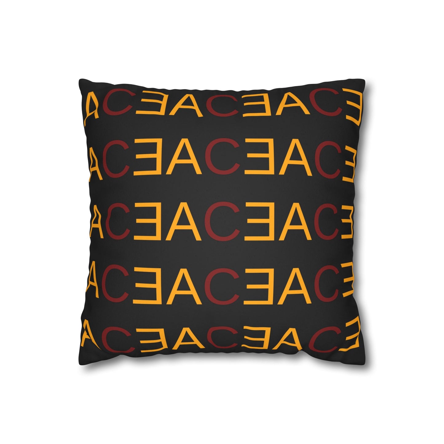 Faux Suede Square Pillowcase