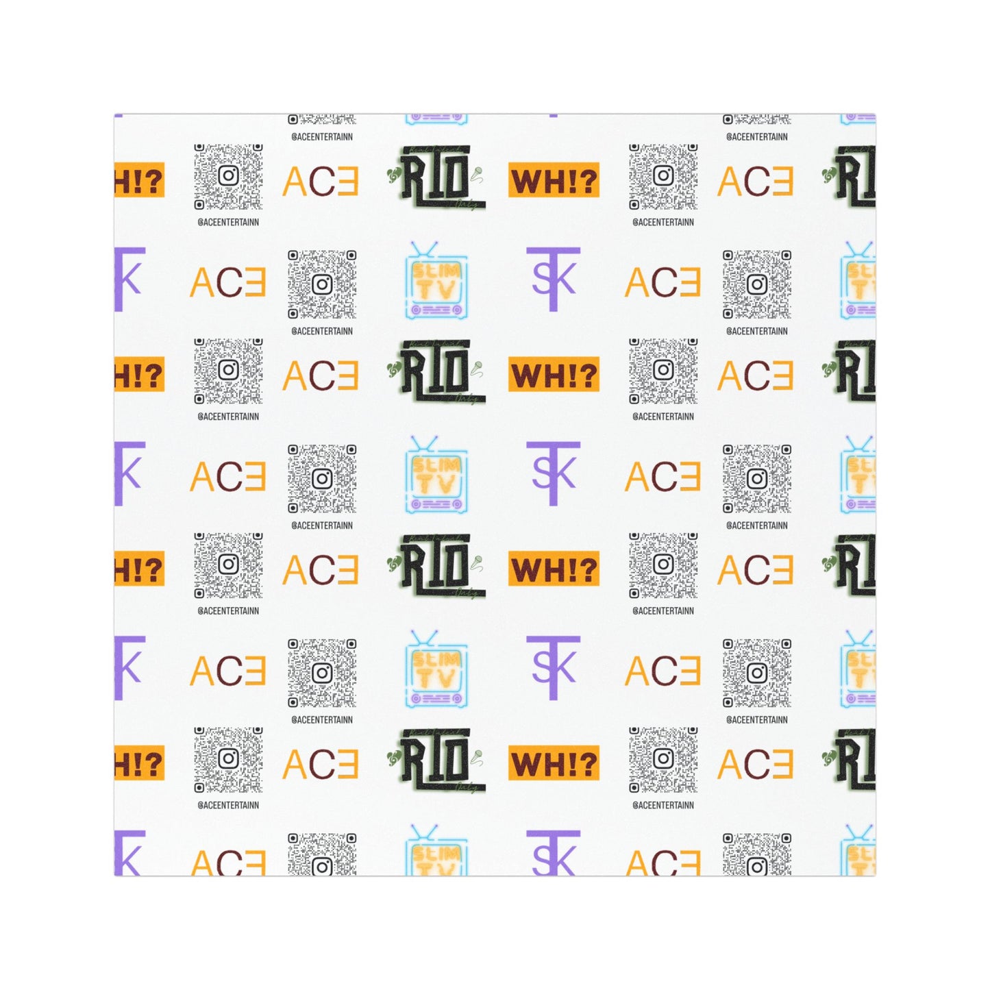 ACE ENT QR Code Car Magnets