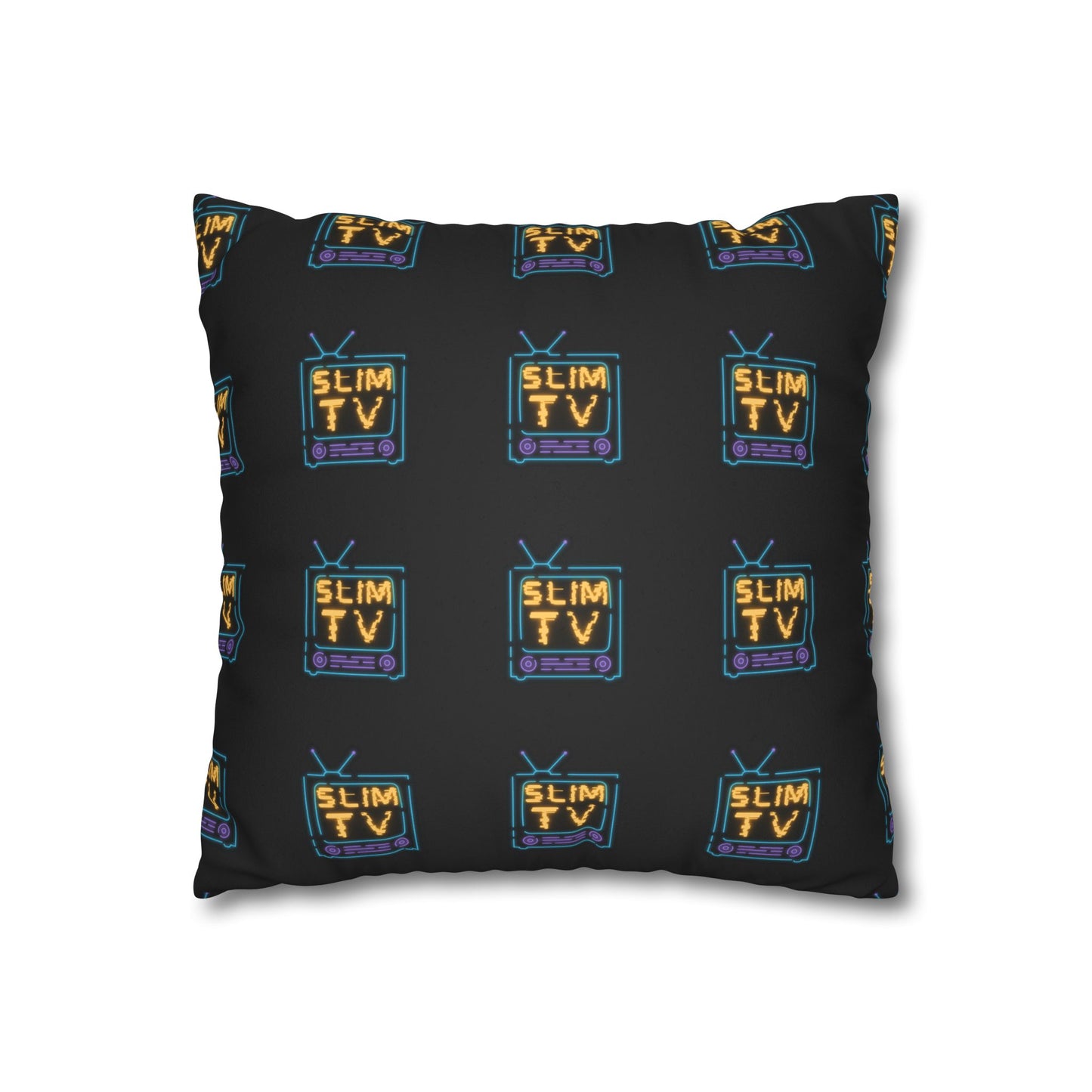 Slim Tv Suede Square Pillowcase