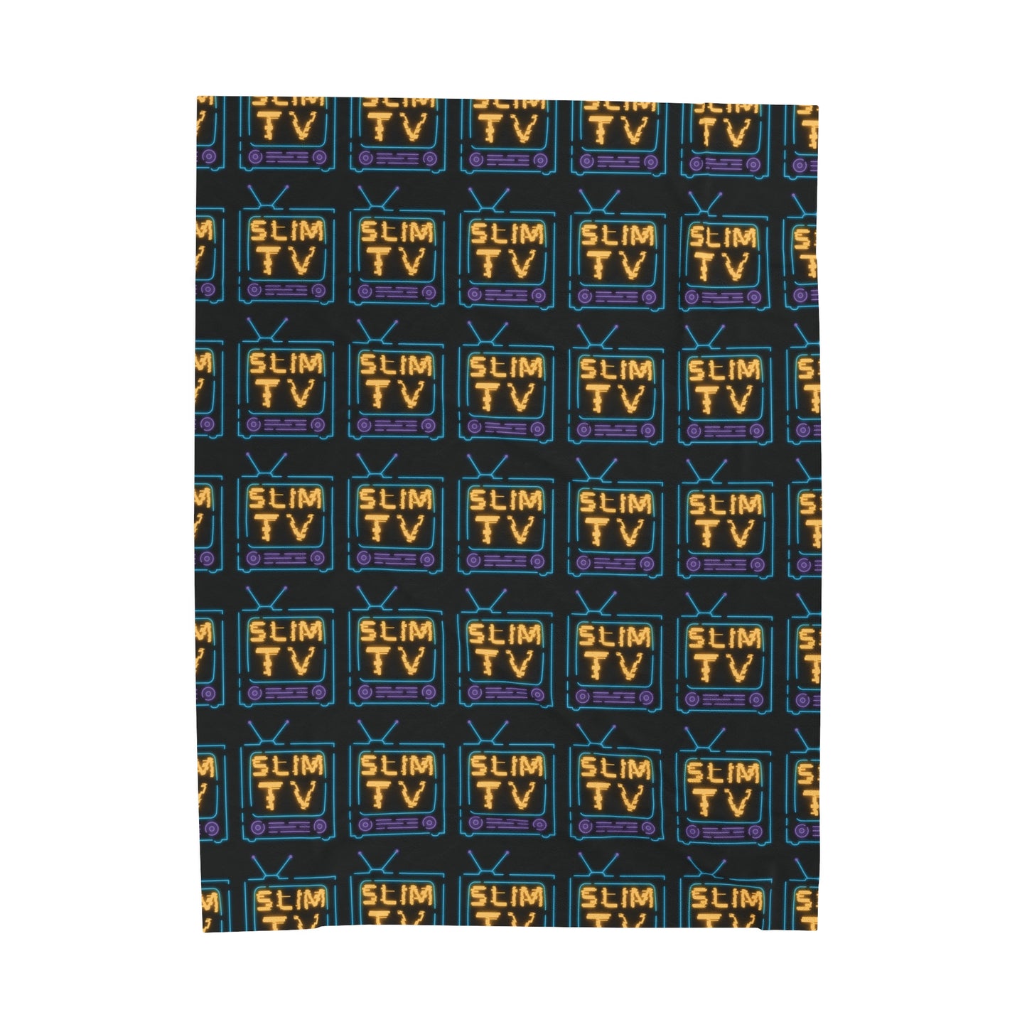 SlimTV Vibes Velveteen Plush Blanket