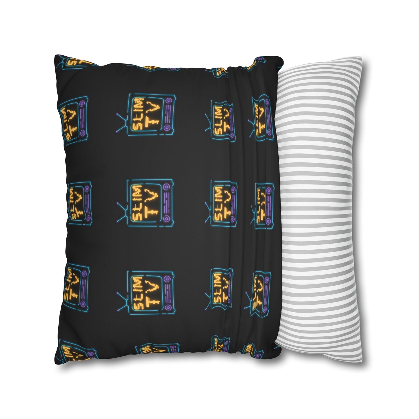 Slim Tv Suede Square Pillowcase