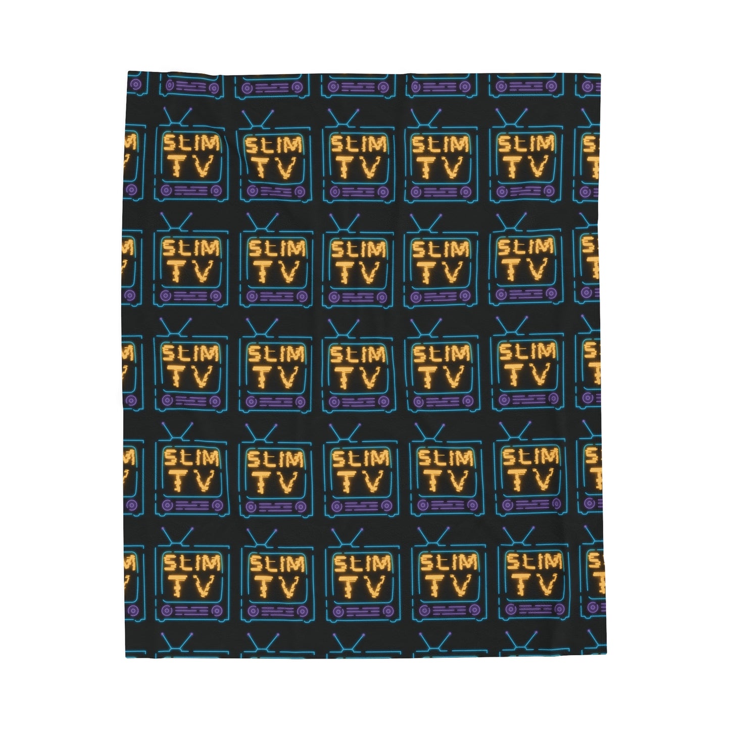 SlimTV Vibes Velveteen Plush Blanket