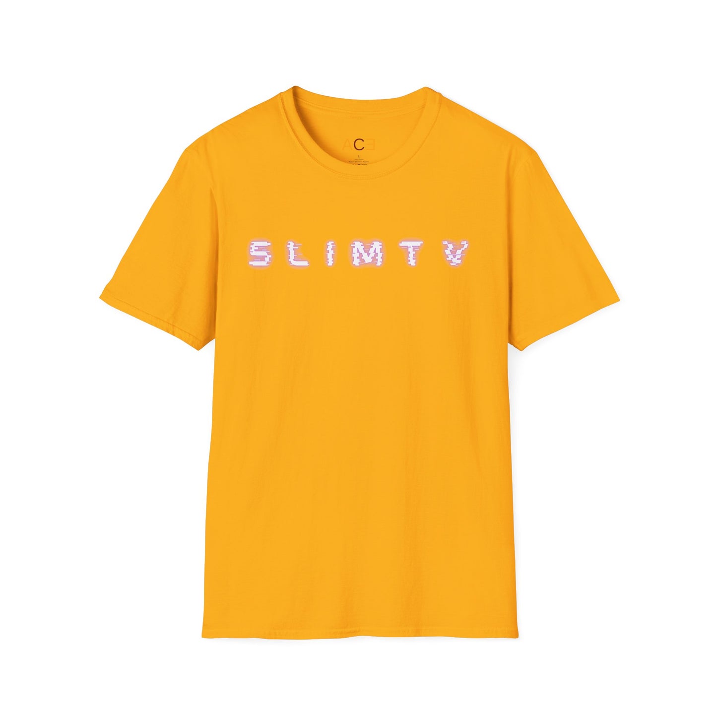 Slim TV Glitch Unisex T-Shirt