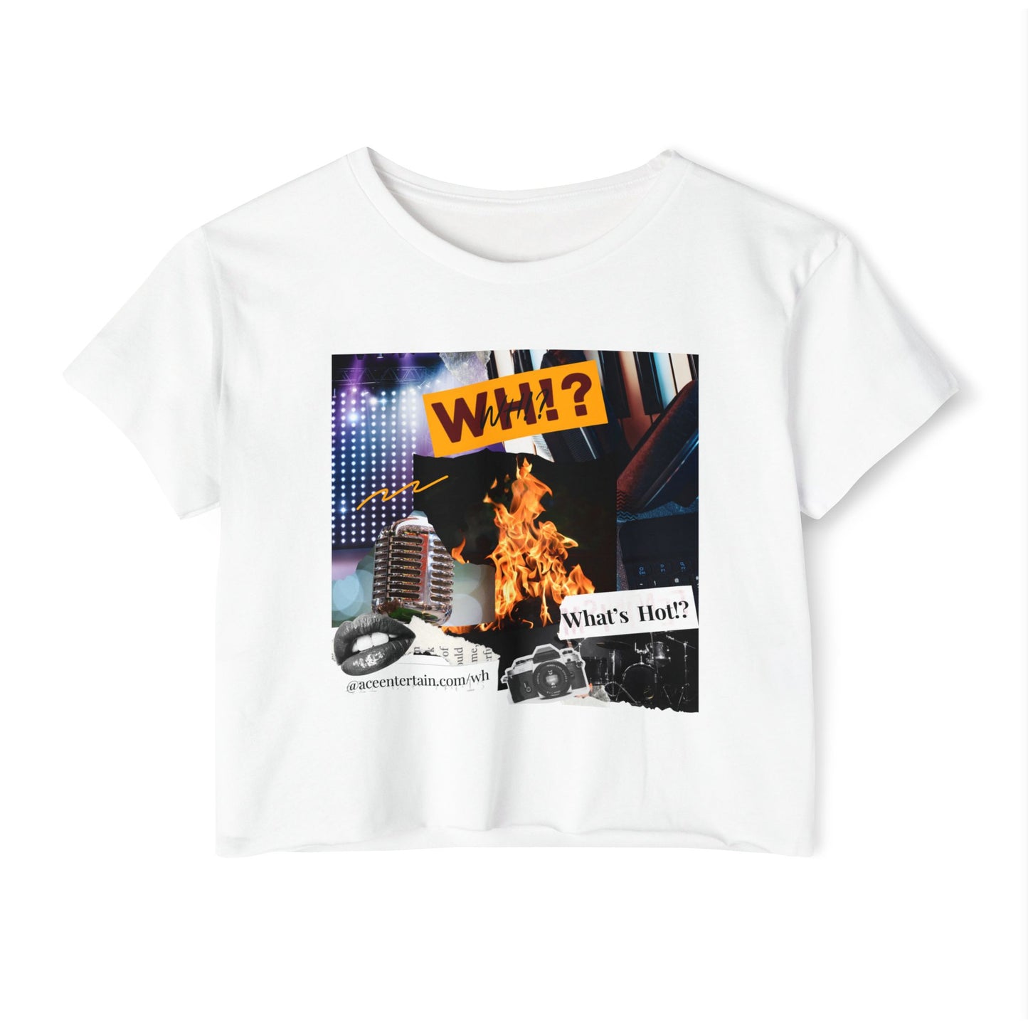 What's Hot? Mag Crop Top