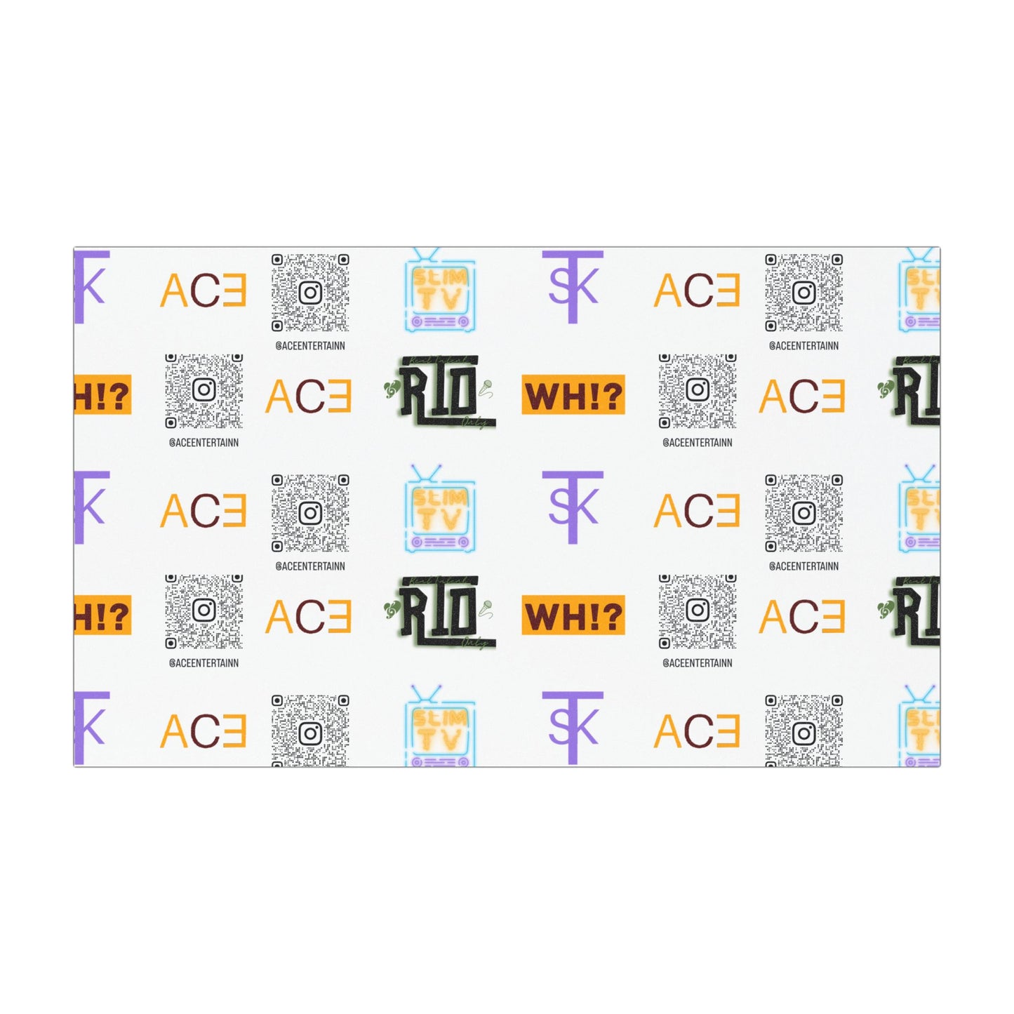 ACE ENT QR Code Car Magnets