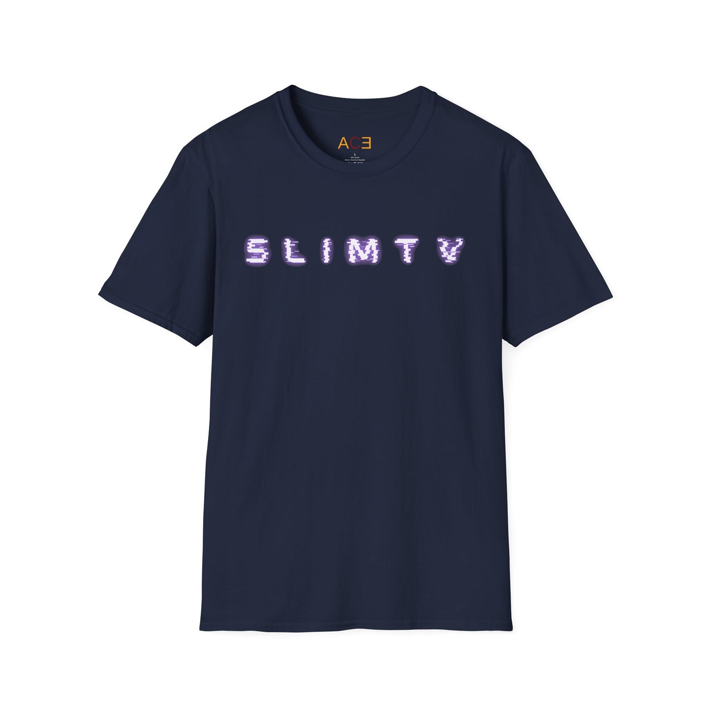 Slim TV Glitch Unisex T-Shirt