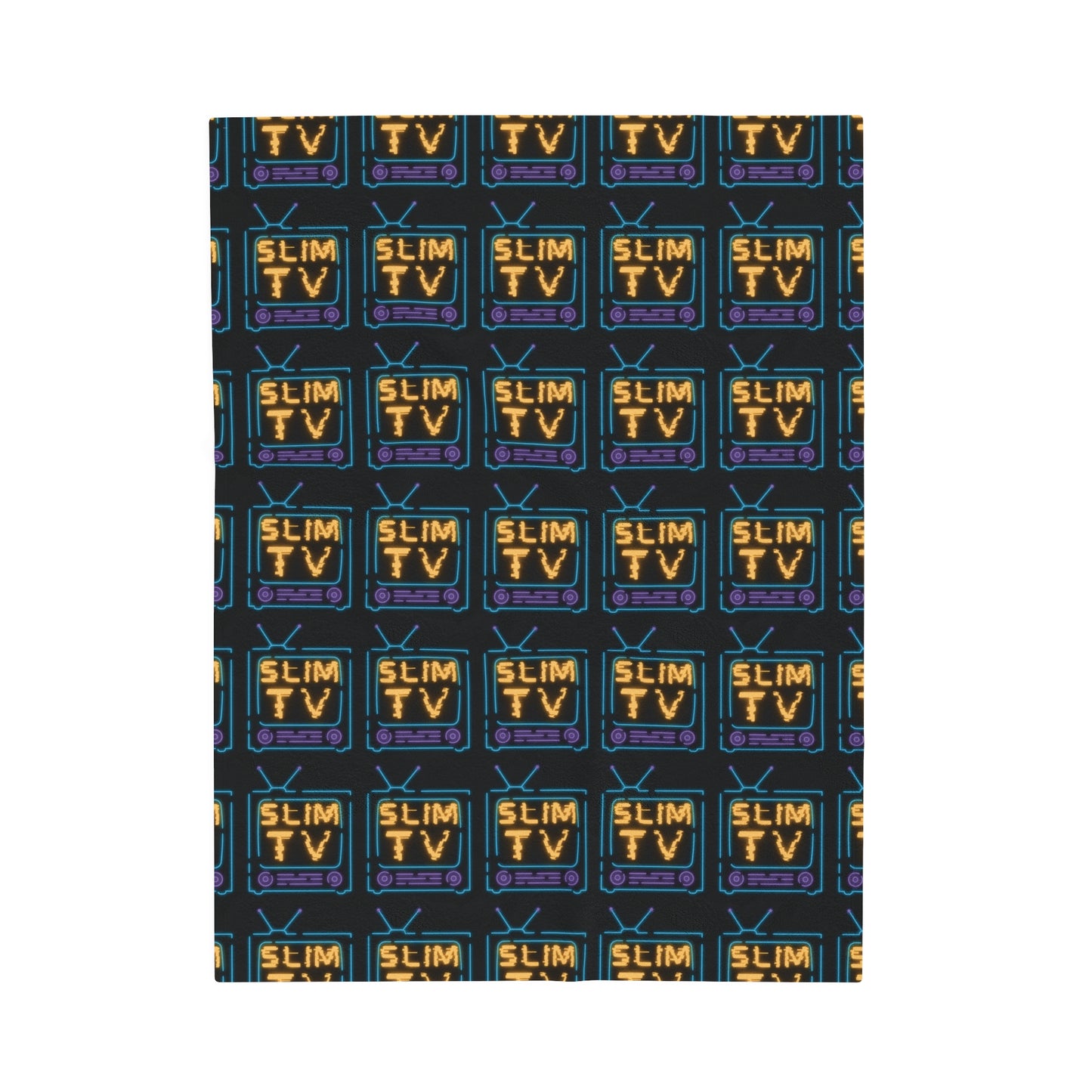 SlimTV Vibes Velveteen Plush Blanket
