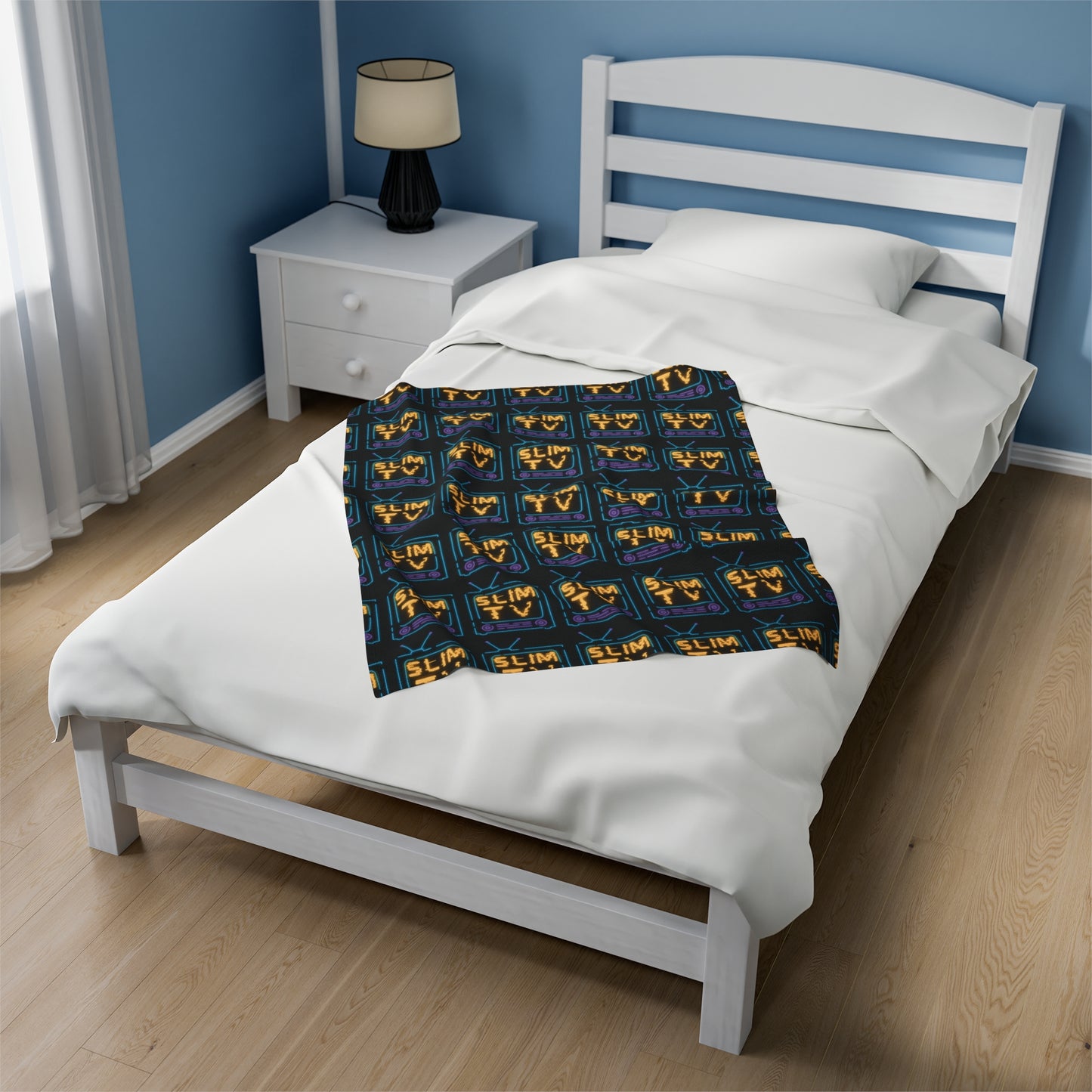 SlimTV Vibes Velveteen Plush Blanket