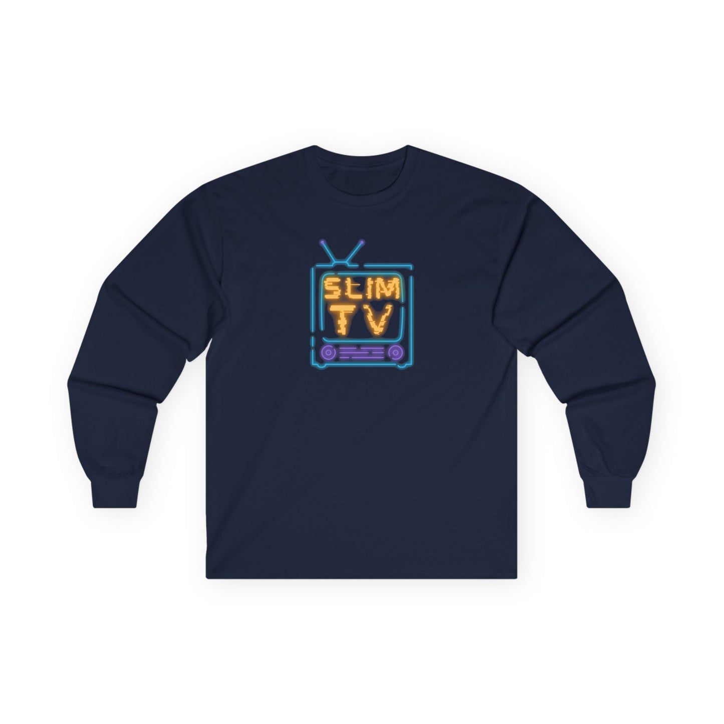 Slim TV Vibes Unisex Ultra Cotton Long Sleeve Tee