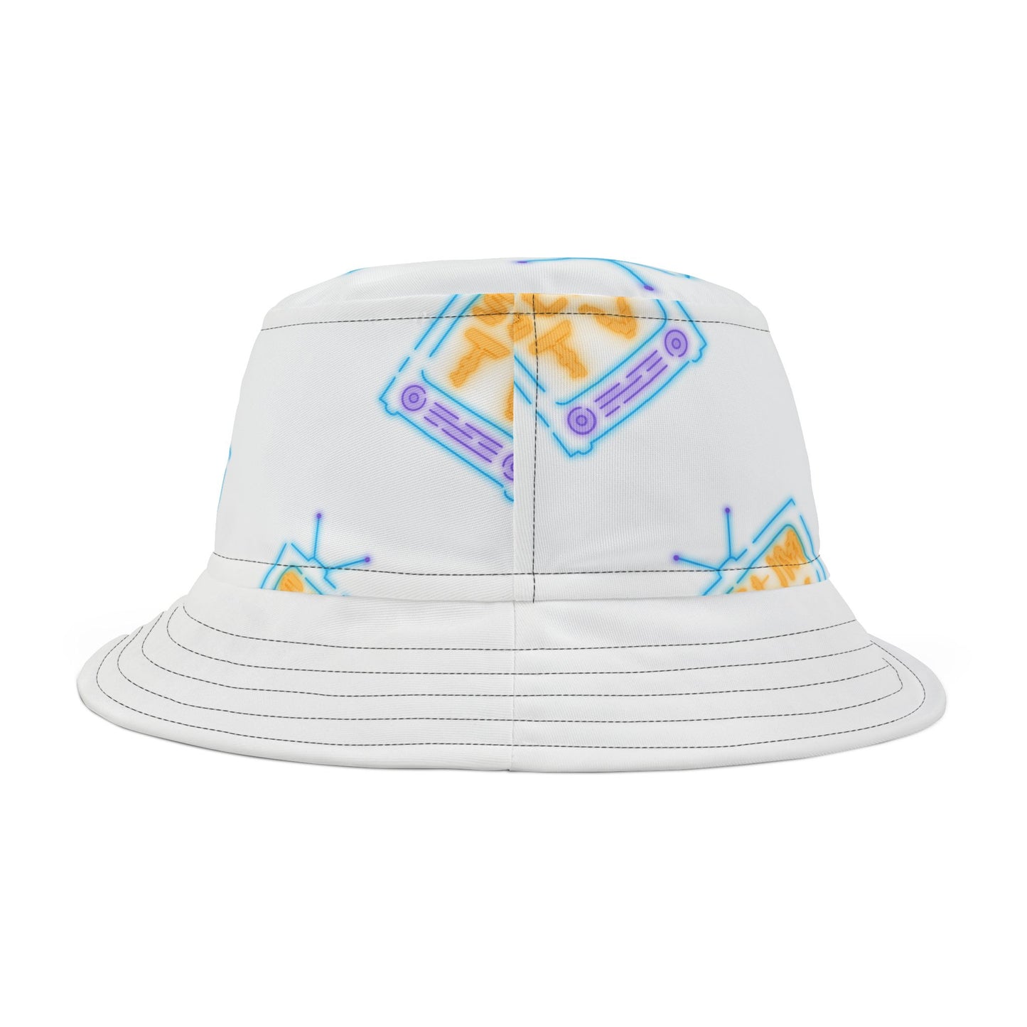 Slim TV Bucket Hat (AOP)