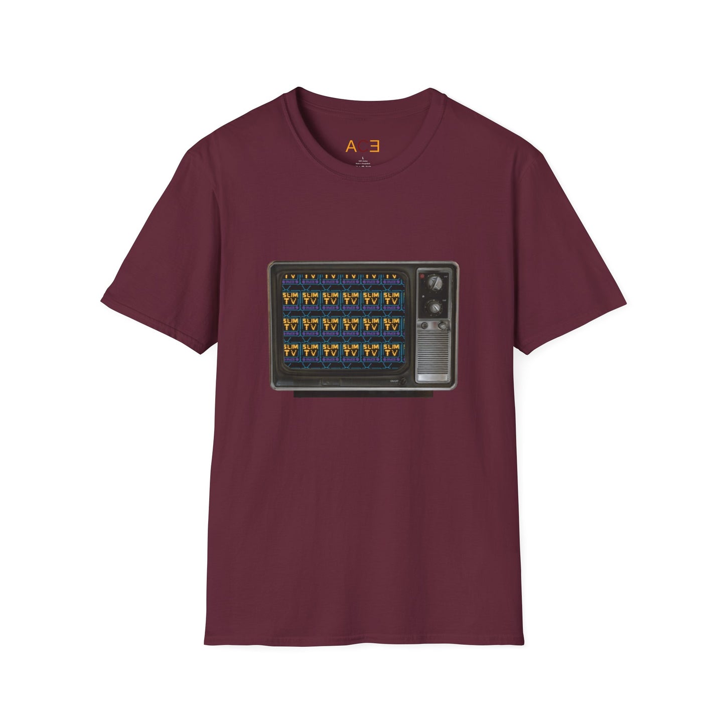 Slim TV Retro Graphic Unisex T-Shirt