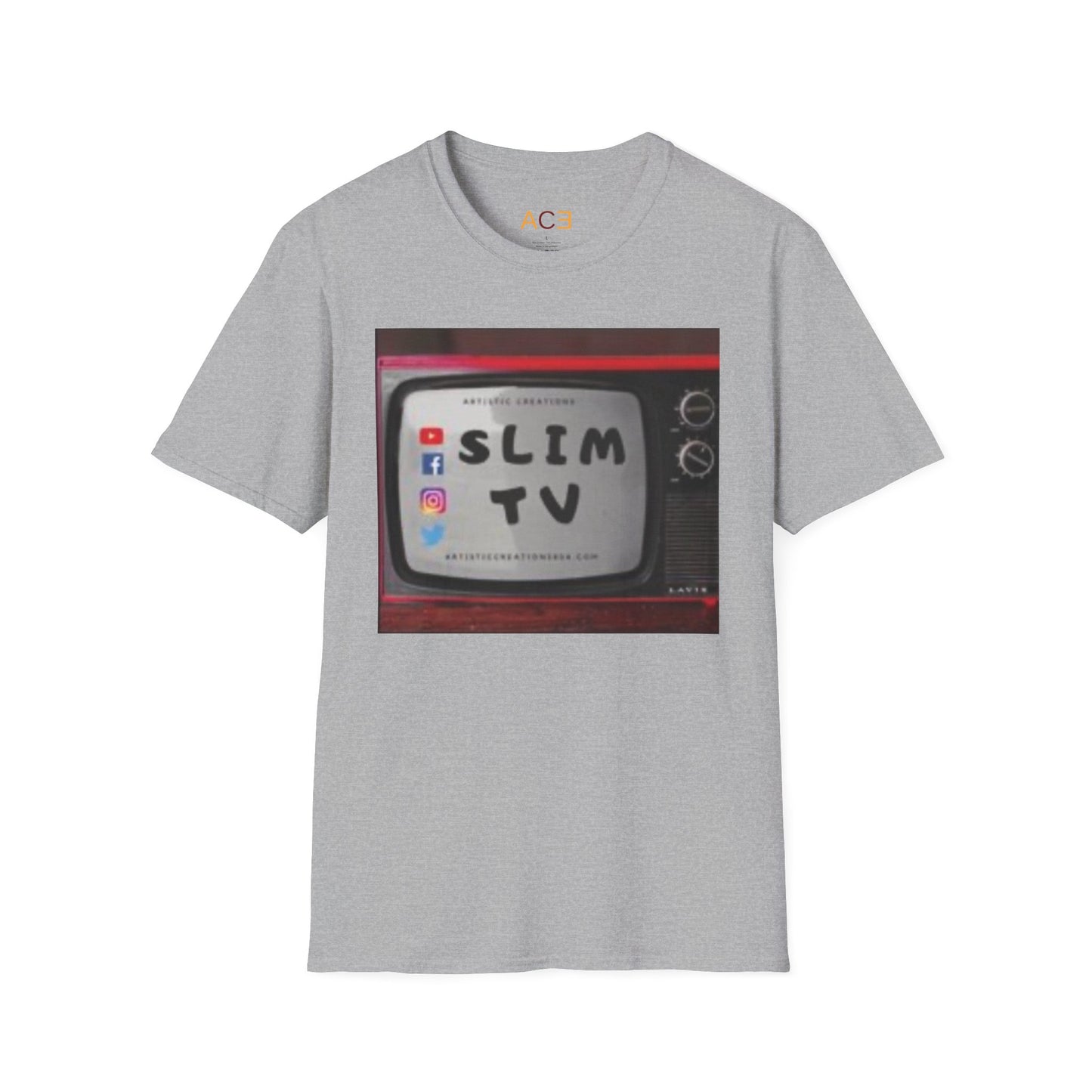 Slim TV Retro Original Unisex T-Shirt