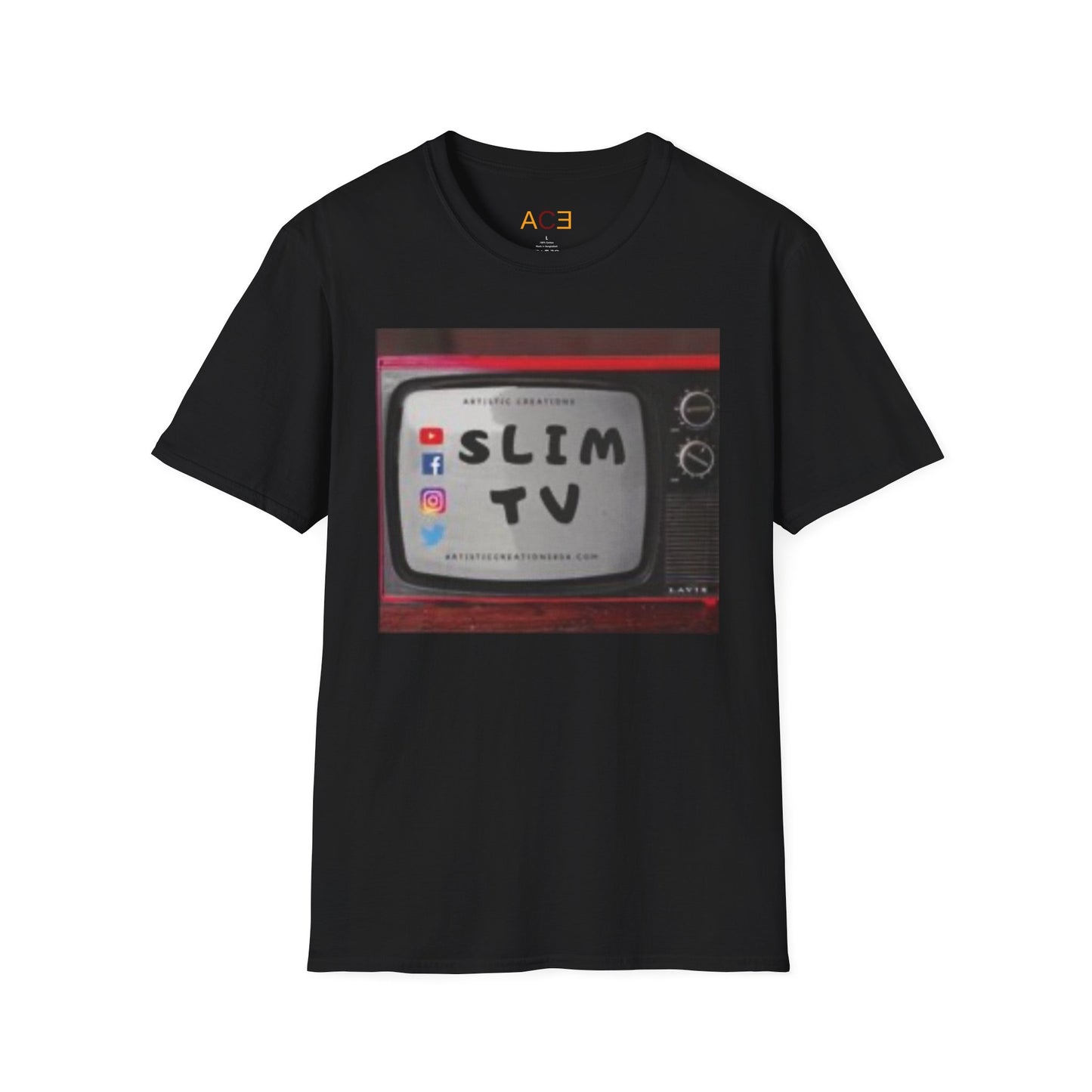 Slim TV Retro Original Unisex T-Shirt