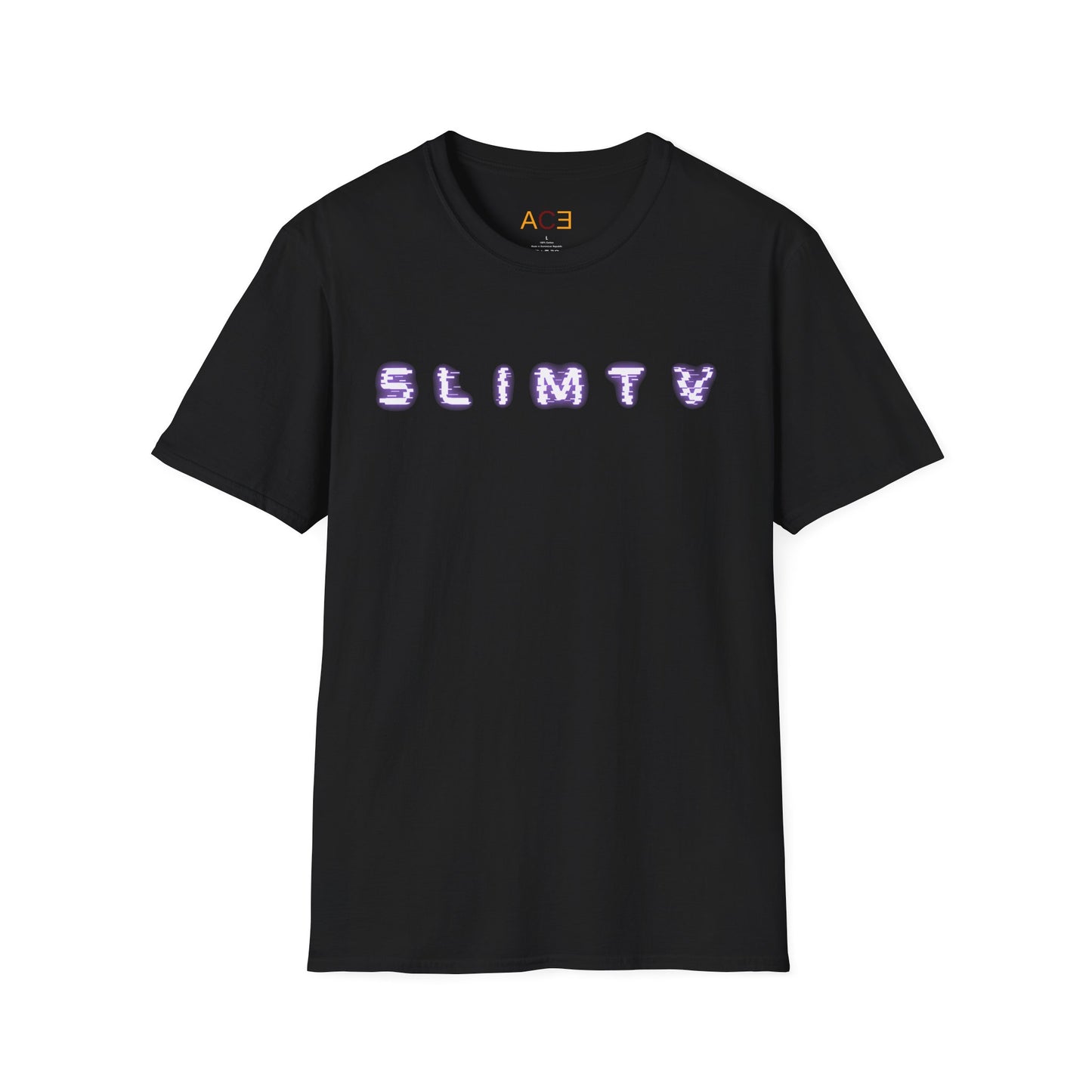 Slim TV Glitch Unisex T-Shirt