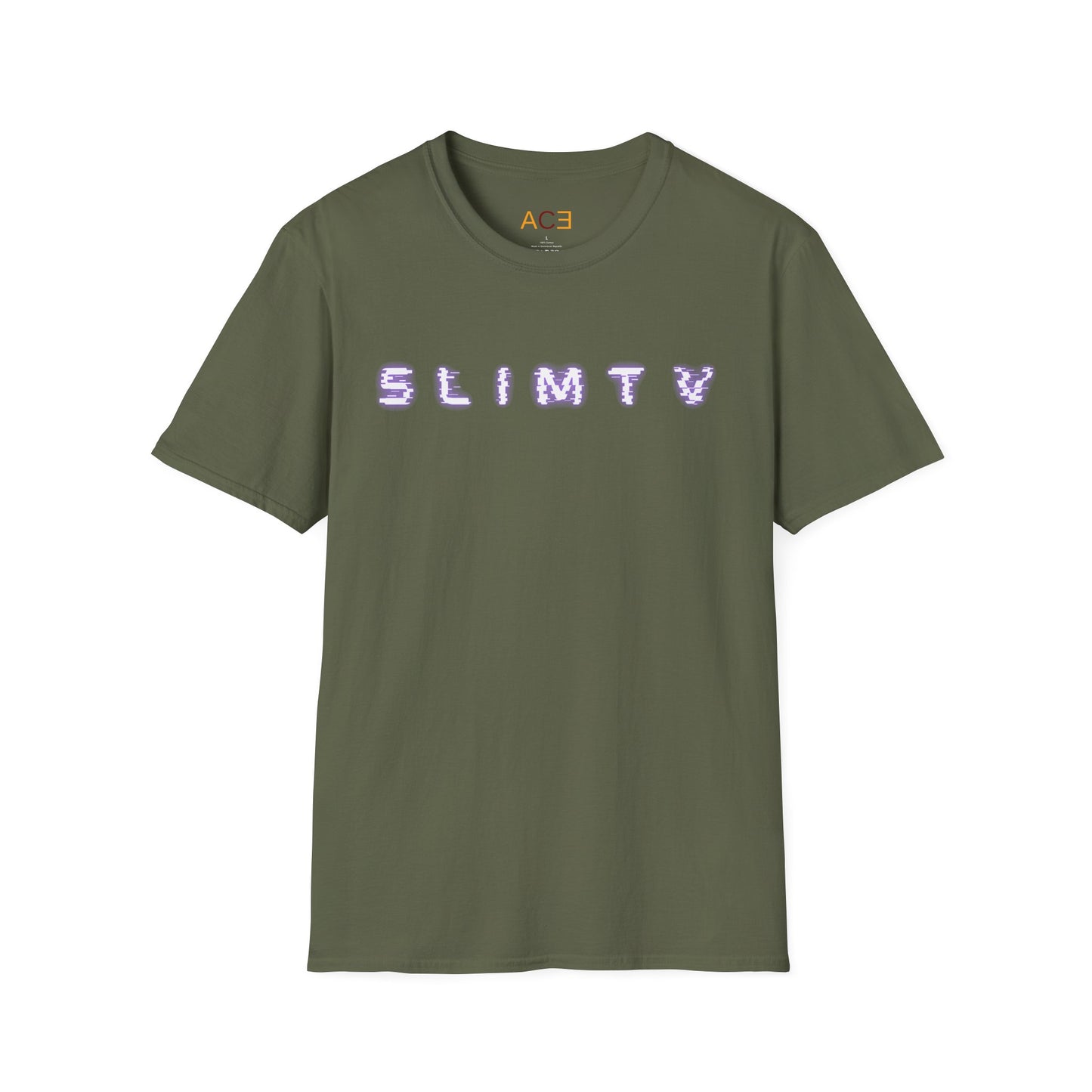 Slim TV Glitch Unisex T-Shirt
