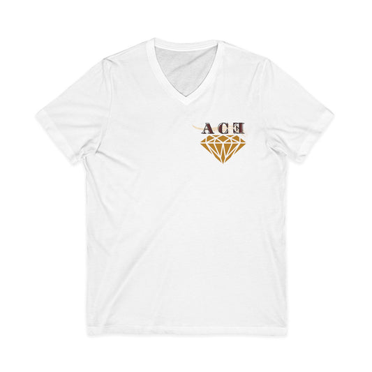 V-Neck Tee Ace of Diamonds Shirt