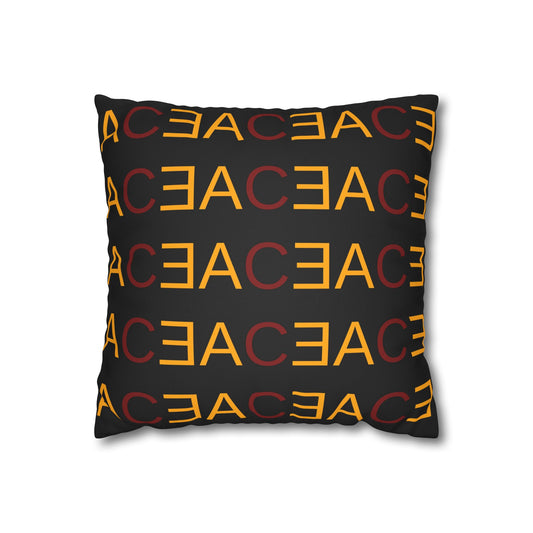 Faux Suede Square Pillowcase