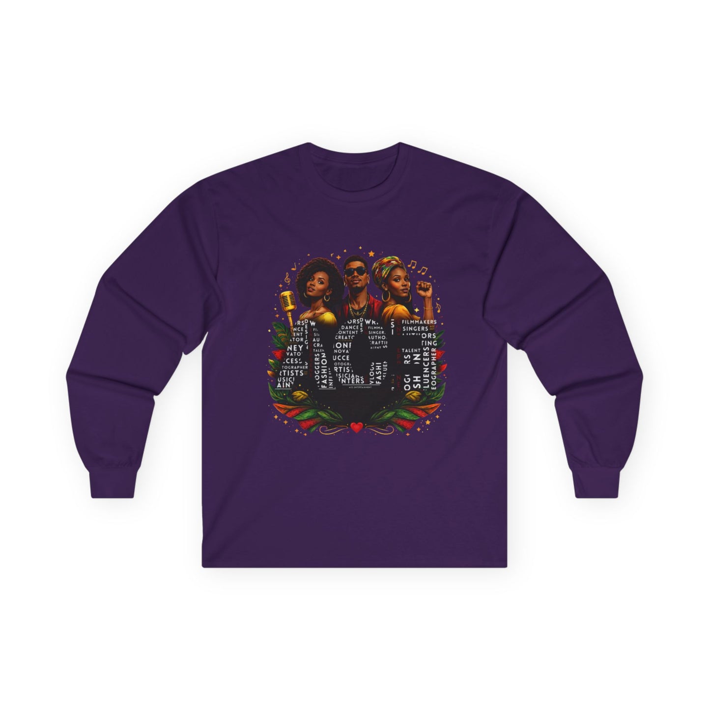 Black History Inspired Long Sleeve Shirt