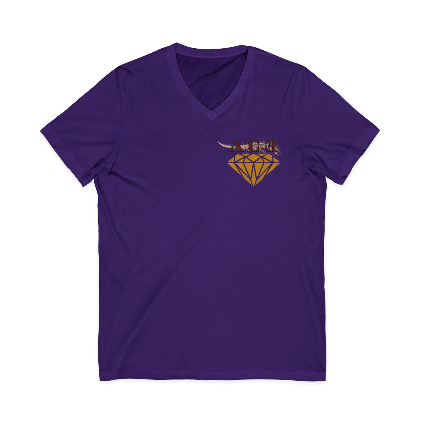 V-Neck Tee Ace of Diamonds Shirt
