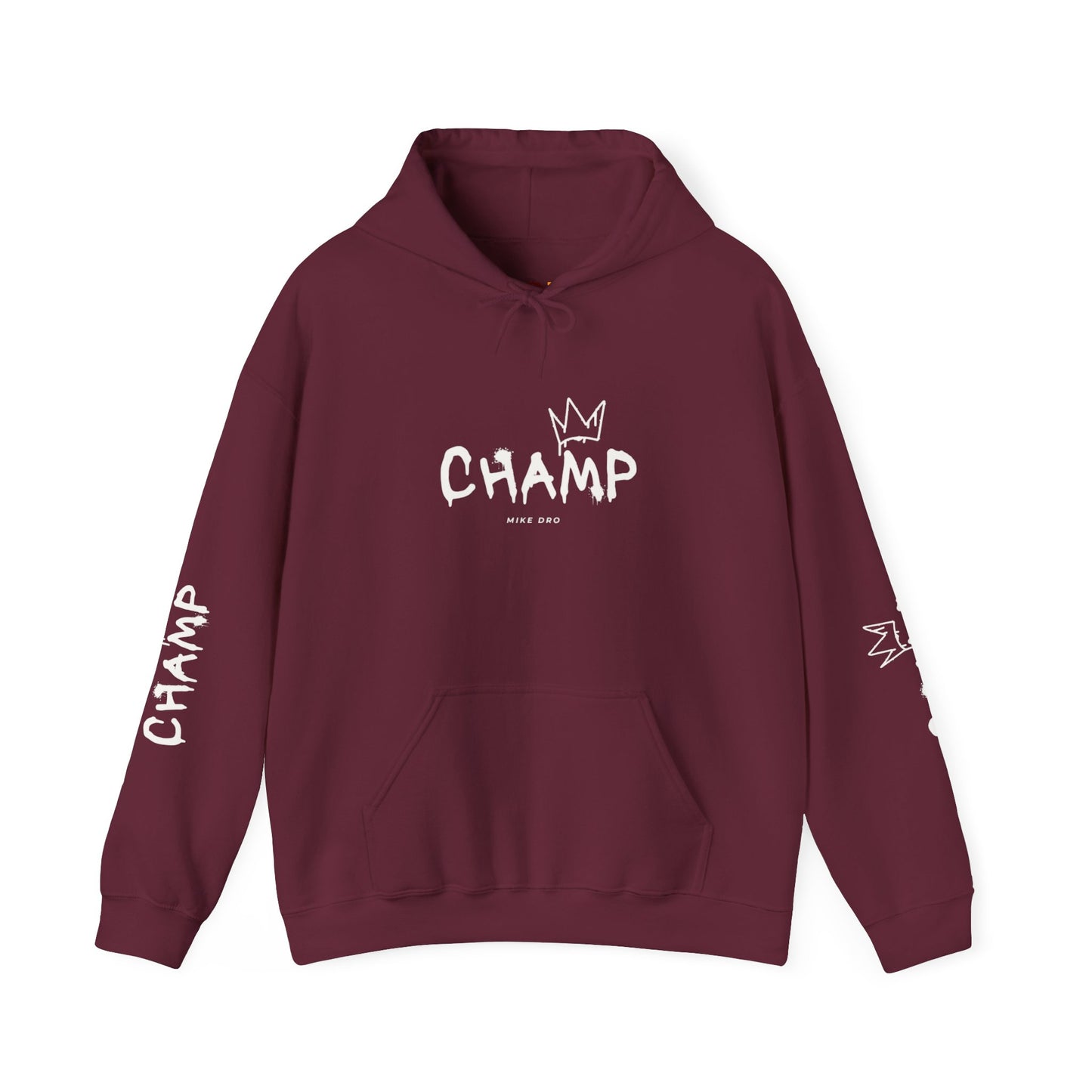 MD Champ Hoodie — Comfortable Winners' Hooded Sweatshirt