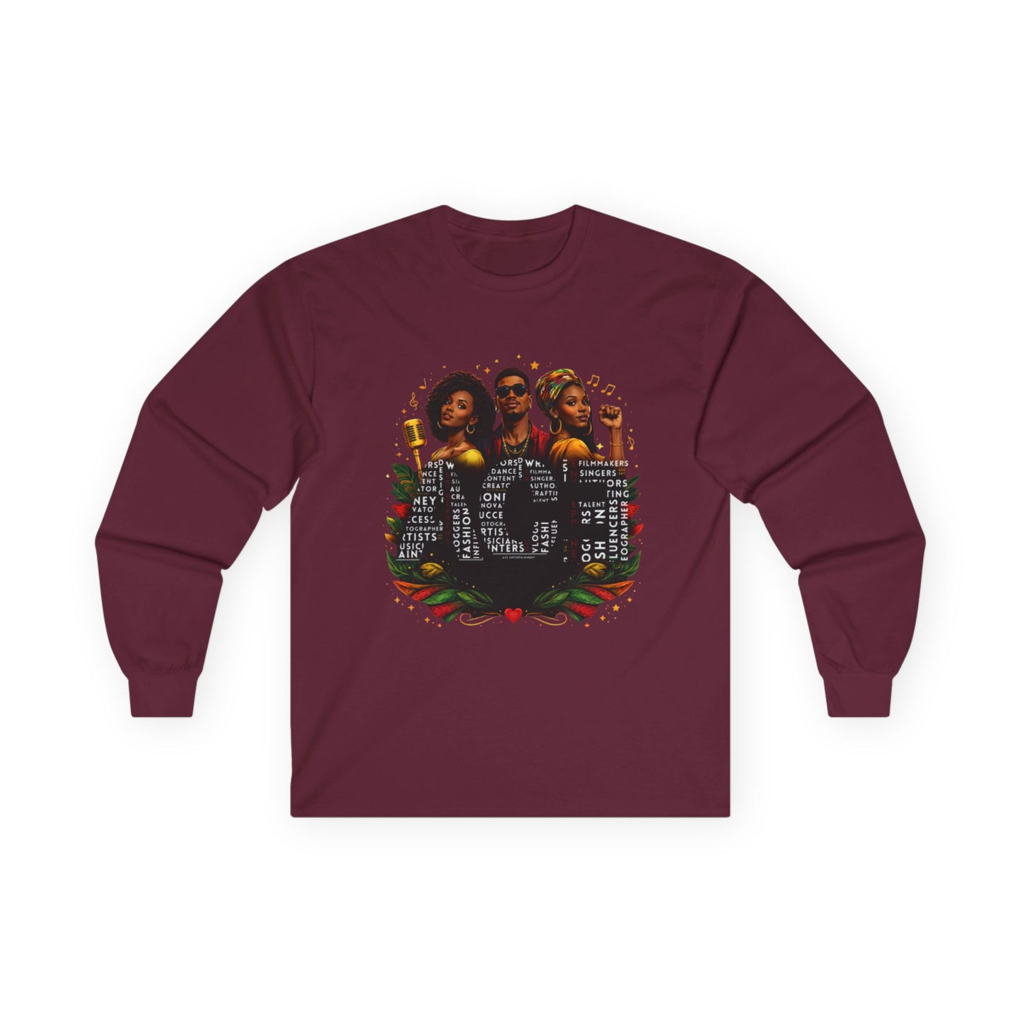 Black History Inspired Long Sleeve Shirt