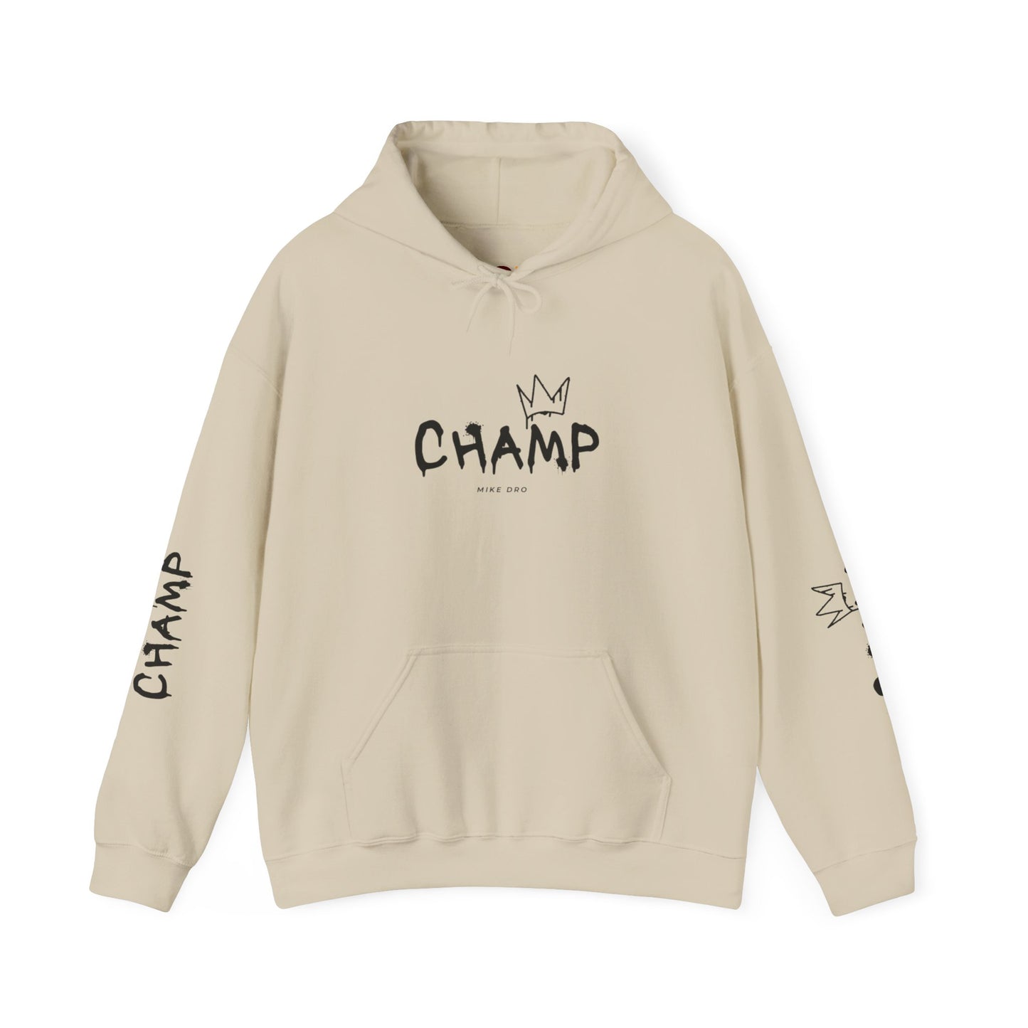MD Champ Hoodie — Comfortable Winners' Hooded Sweatshirt