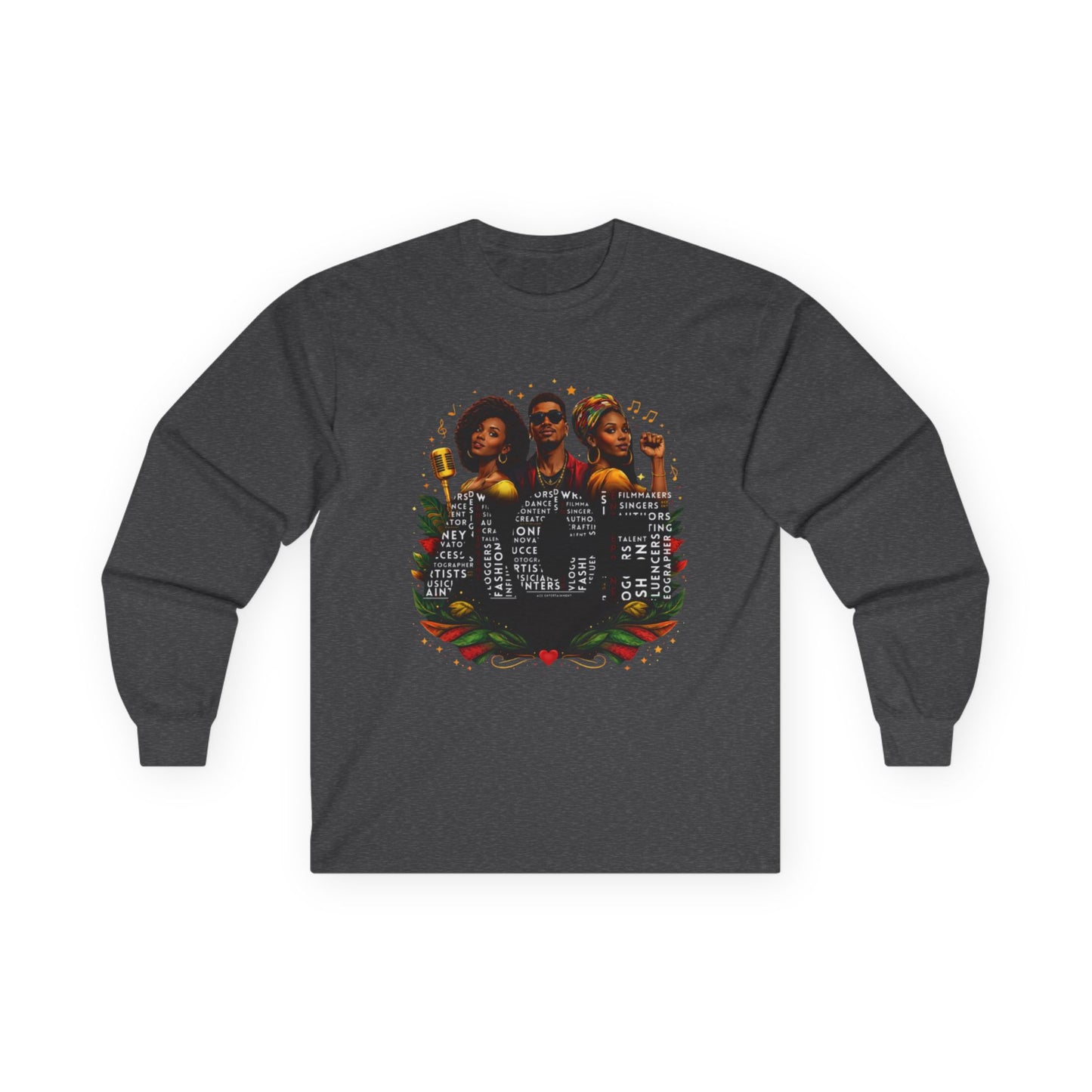 Black History Inspired Long Sleeve Shirt