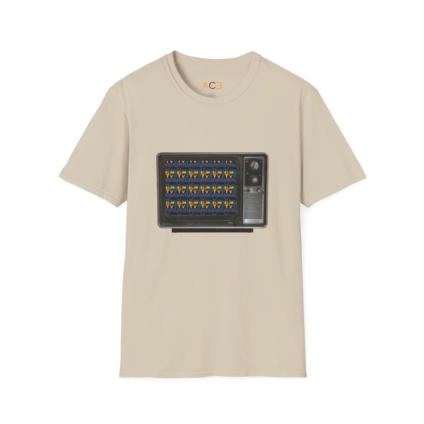 Slim TV Retro Graphic Unisex T-Shirt