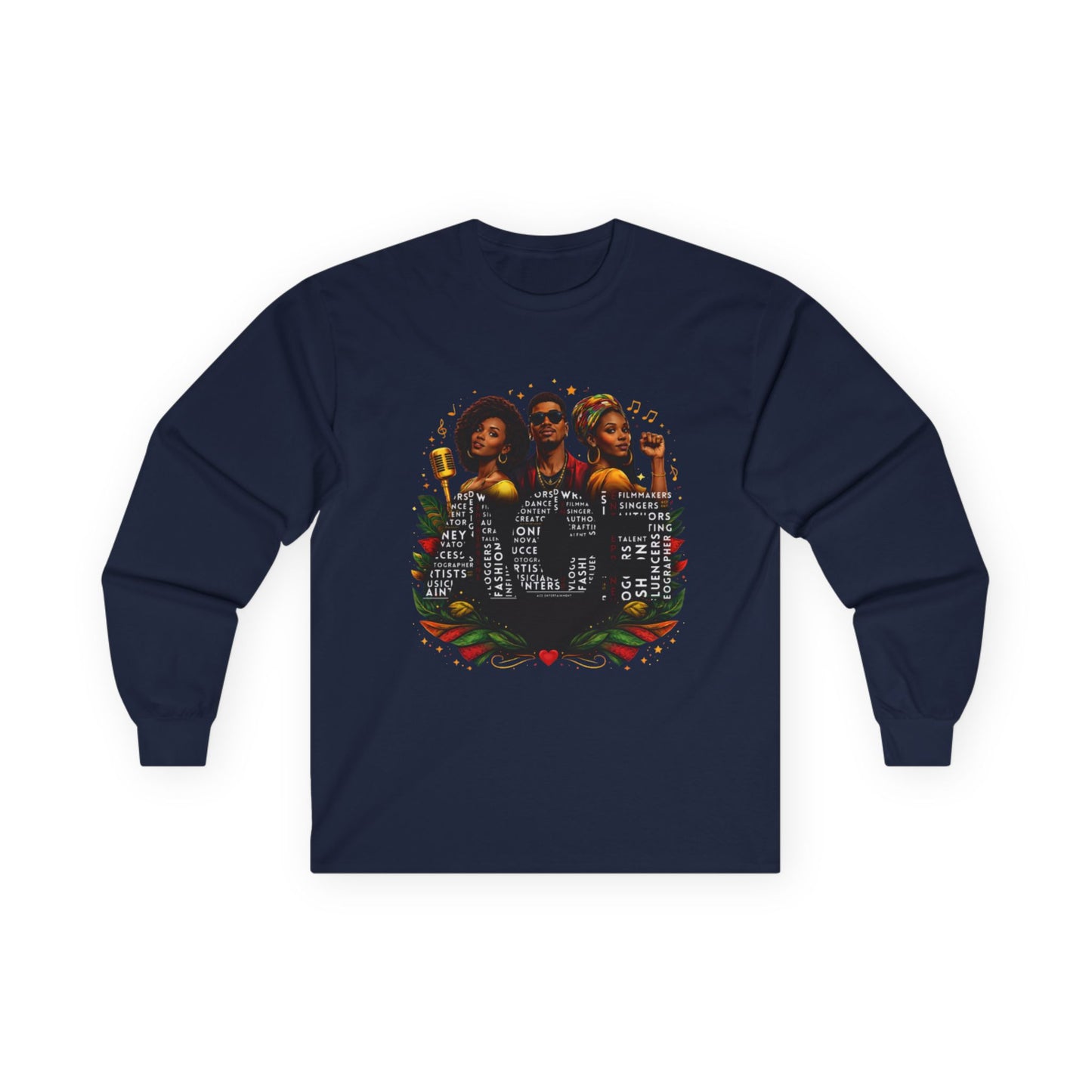 Black History Inspired Long Sleeve Shirt