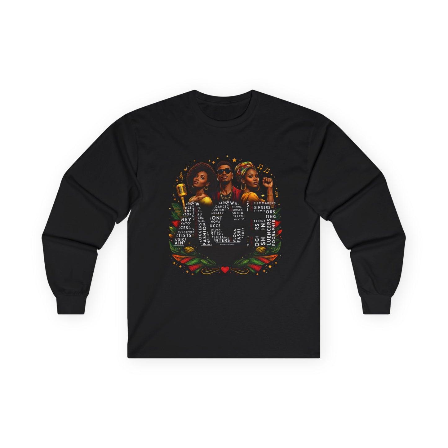 Black History Inspired Long Sleeve Shirt